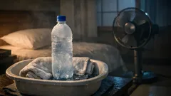 冷凍ペットボトルを枕元に置くと朝に水がたまる理由と上手な使い方