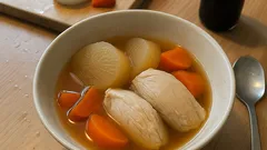 圧力鍋で8分、味しみしみ。大根と鶏むね肉のほっとする煮物レシピ