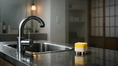 ダイソーの「立つおそうじキューブ」で水アカ掃除が続く理由