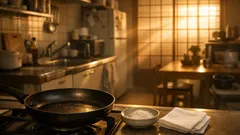 フッ素加工フライパンがくっつくときは塩でリセットする簡単ケア