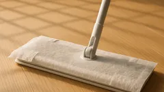 フローリングワイパーの真ん中が汚れない問題を解決する簡単裏技