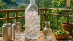 空きペットボトルで即席アイスペールを作る方法、氷が溶けにくい理由も解説