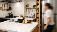 狭いキッチン収納は動線で変わる 朝のバタバタが減る置き方のコツ