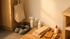 100均DIYで作るすのこラック、省スペース収納を550円でかなえる方法