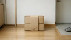 段ボール収納がラクになる ひも不要でまとめやすい簡単アイデア